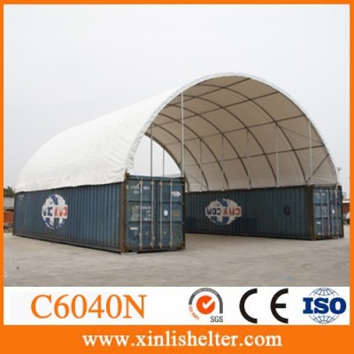 UV-resistant strong structure adjustable size container canopy C6040