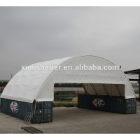 40ft Dome Container Shelter With Back